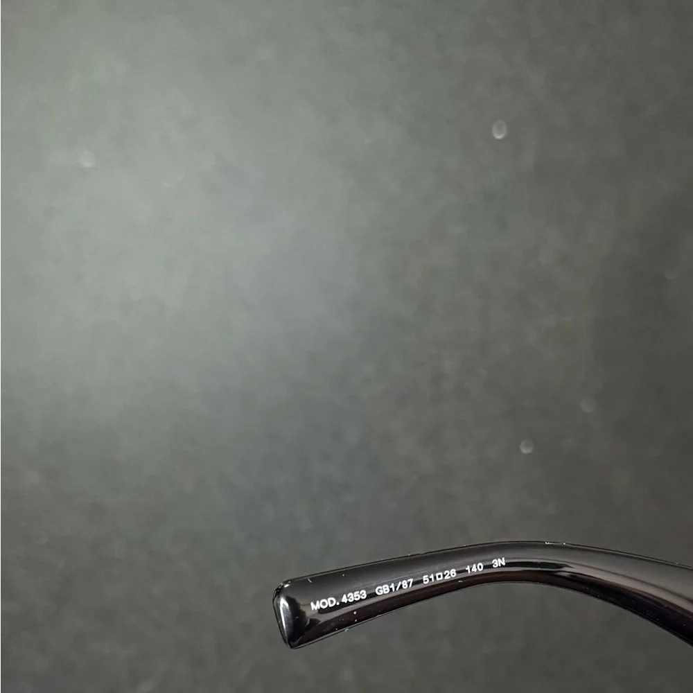 Versace Black Sunglasses with Gold Medusa Detail - Picture 5 of 5